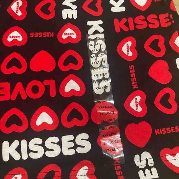 Red and Black Heart Boxers NWTs - Picture 4 of 4